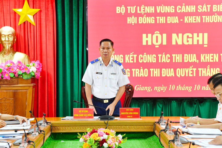 BTL Vùng Cảnh sát biển 4 hoàn thành xuất sắc phong trào thi đua quyết thắng 2025