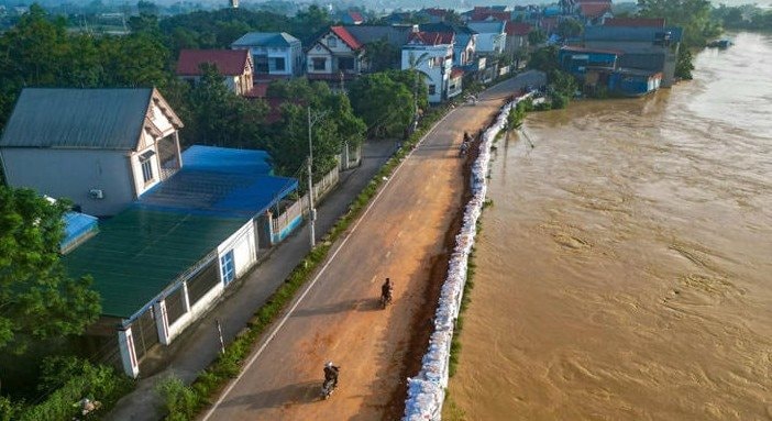 Bảo đảm an toàn hệ thống đê điều trên sông Cầu và sông Thương