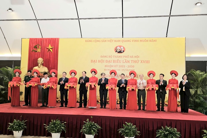 Hà Nội khai trương Trung tâm báo chí phục vụ Đại hội đại biểu lần thứ XVIII