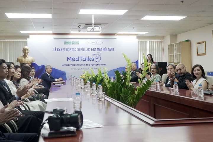 Báo Sức khỏe & Đời sống và Longevity Medical Center ký kết, ra mắt nền tảng Medtalks
