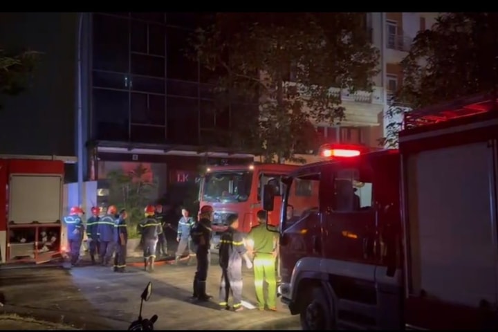 Cháy nhà cao tầng TP.HCM