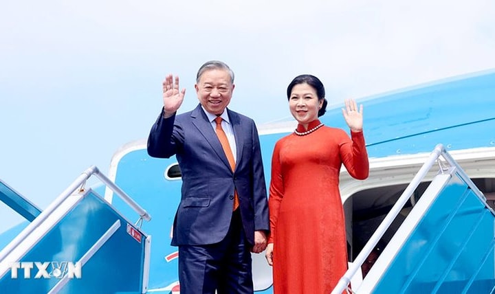 Tổng Bí thư Tô Lâm và Phu nhân lên đường thăm chính thức Cộng hòa Phần Lan