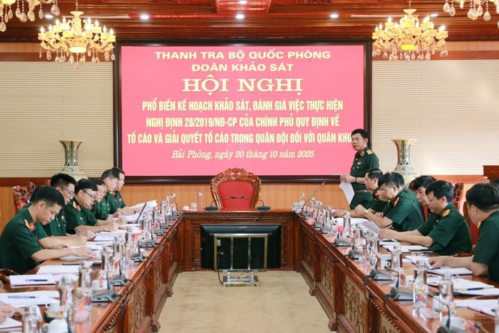 Khảo sát việc thực hiện Nghị định số 28 của Chính phủ tại Quân khu 3