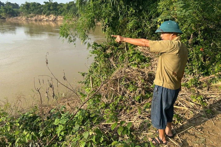 Người dân lo lắng vì sông Mã “nuốt” bãi bồi sát khu dân cư