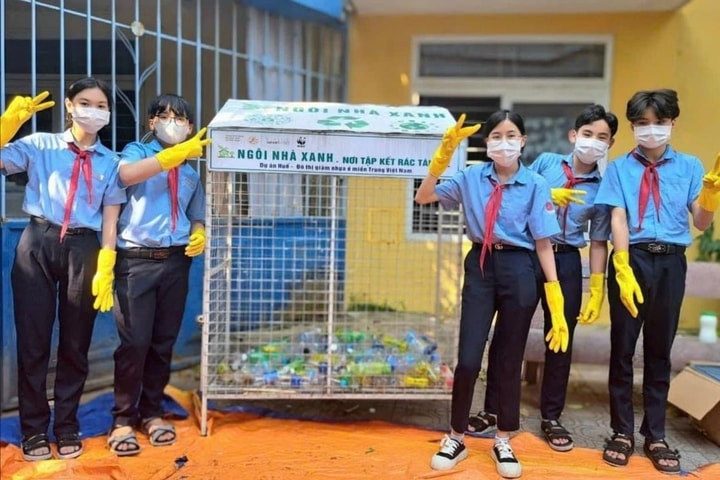 Chung tay xây dựng trường học không rác thải nhựa