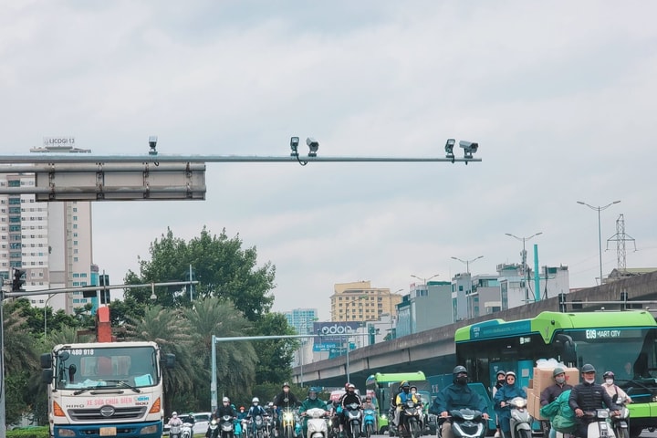 Camera AI sẽ hoạt động đồng loạt trên đường phố Hà Nội từ tháng 12