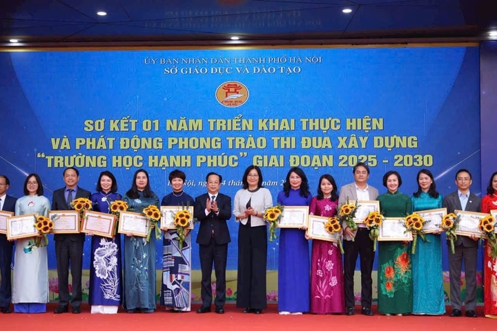 100% trường học ở Hà Nội xây dựng 'Trường học hạnh phúc'