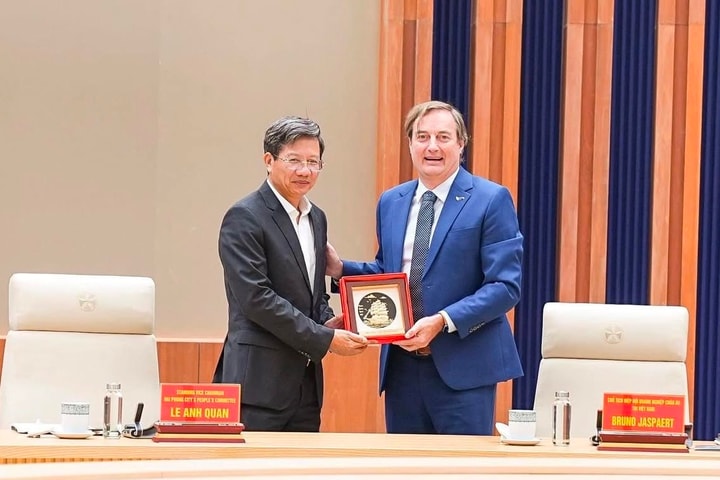 Hiệp hội Doanh nghiệp châu Âu tìm hiểu cơ hội đầu tư tại Hải Phòng