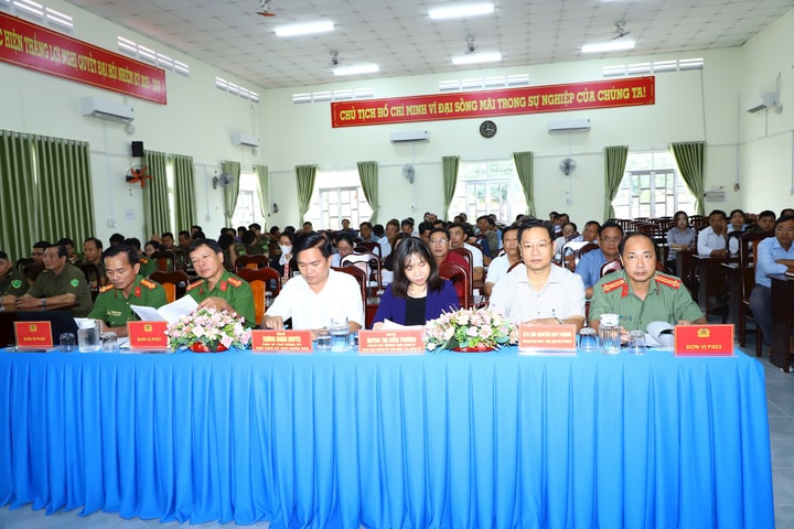 Quyết tâm xây dựng địa bàn không ma túy