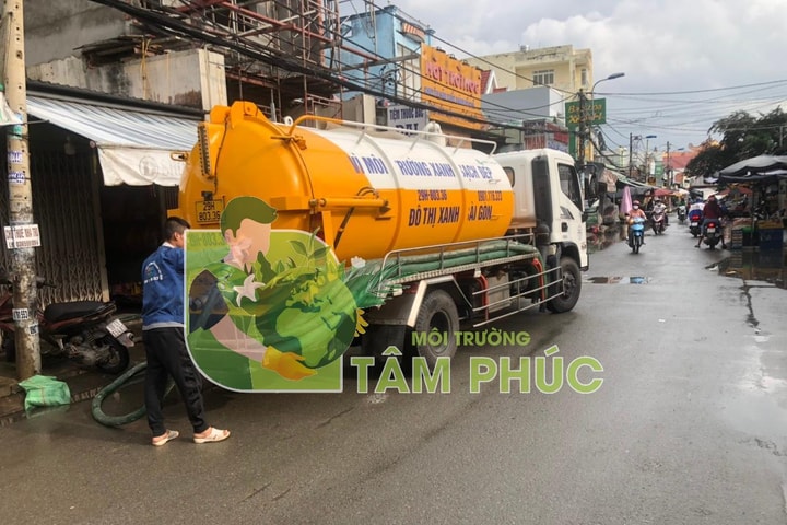 Môi Trường Tâm Phúc - đơn vị hút hầm cầu tại TP.HCM uy tín, trách nhiệm