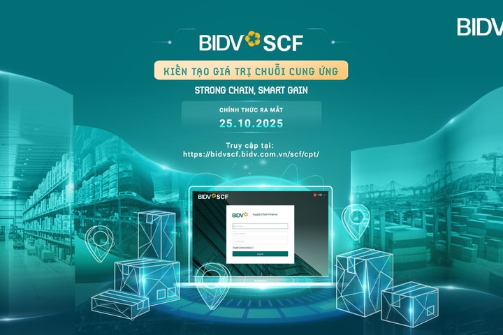 BIDV SCF - kiến tạo giá trị chuỗi cung ứng cho doanh nghiệp