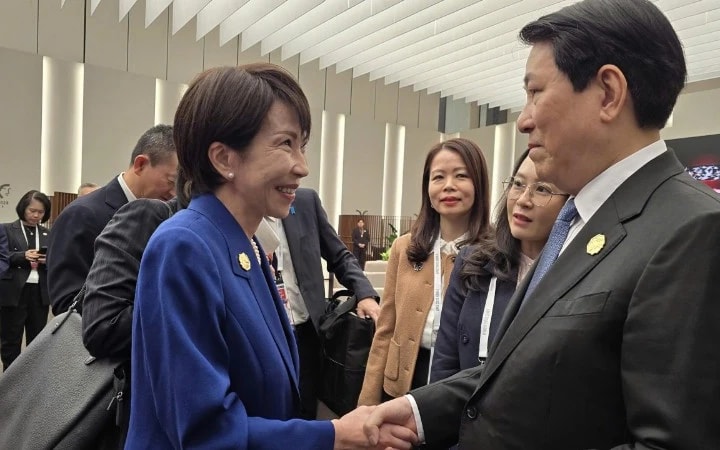 Chủ tịch nước Lương Cường gặp gỡ  lãnh đạo các nền kinh tế APEC