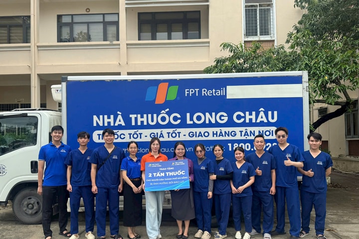 Thương gửi “khúc ruột” miền Trung, Long Châu điều động 4 tấn thuốc và vật tư y tế hỗ trợ vùng lũ