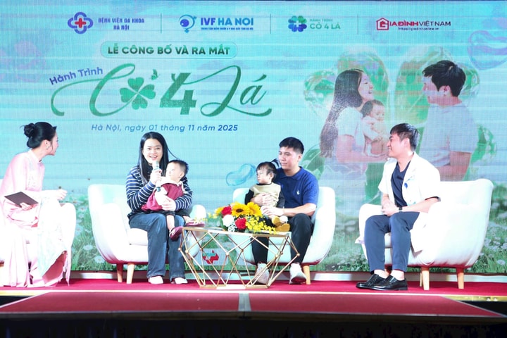 “Hành trình Cỏ 4 Lá” - hy vọng của những cặp vợ chồng hiếm muộn