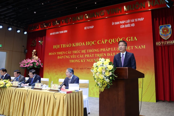 Rà soát, hoàn thiện hệ thống pháp luật, bảo đảm bao phủ các lĩnh vực mới nổi, xu hướng phát triển mới