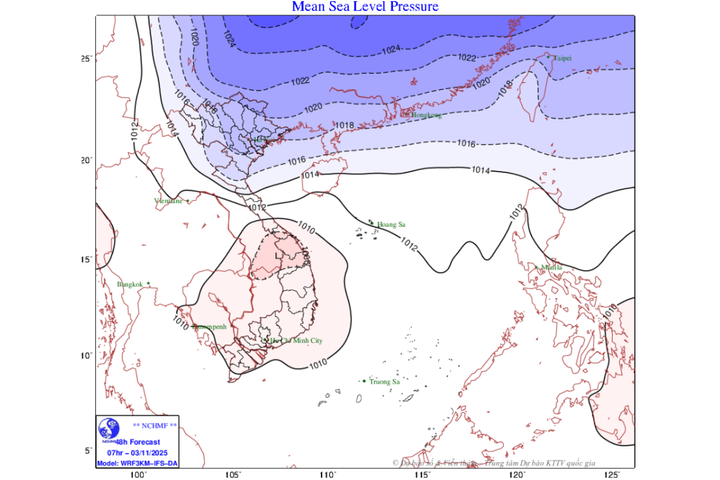 Bắc Bộ rét đậm, miền Trung mưa lớn kéo dài, nguy cơ lũ quét, sạt lở đất tăng cao