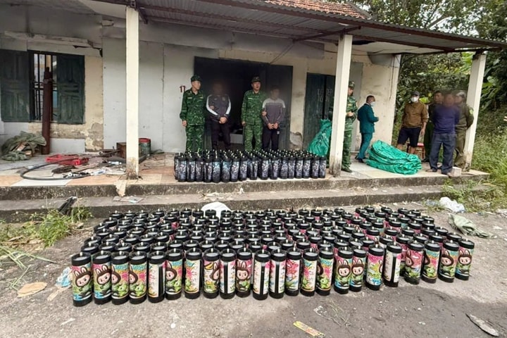 Triệt phá đường dây buôn bán, vận chuyển khí cười quy mô lớn