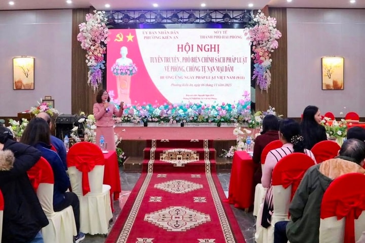 Hải Phòng: Tuyên truyền pháp luật về phòng, chống mại dâm đến cán bộ và người dân