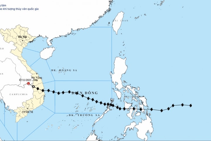Bão số 13 suy yếu thành áp thấp nhiệt đới