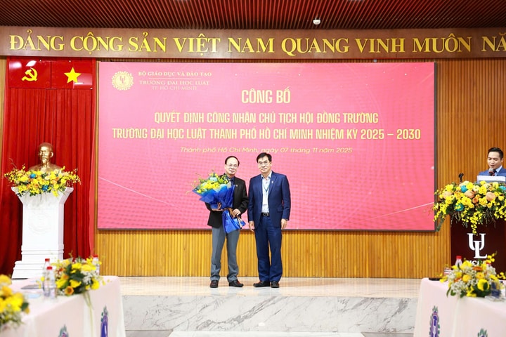 Trường Đại học Luật TP.HCM công bố các quyết định nhân sự