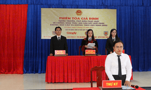 Phiên tòa giả định chống khai thác IUU: "Chạm" tới cảm xúc ngư dân