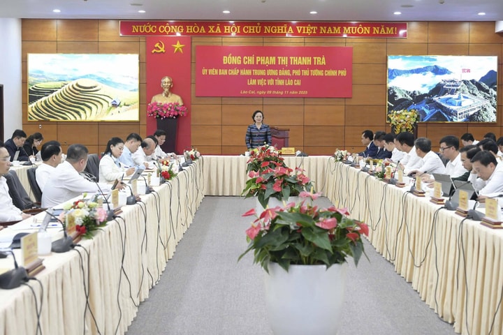 Phó Thủ tướng Chính phủ - Phạm Thị Thanh Trà làm việc với tỉnh Lào Cai về thực hiện chính quyền địa phương hai cấp