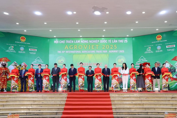 Khai mạc Hội chợ Triển lãm Nông nghiệp quốc tế-AgroViet 2025