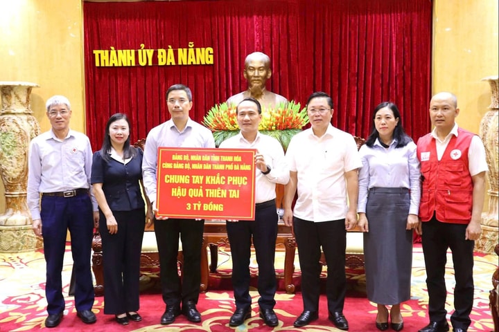 Thanh Hóa và TP. Hồ Chí Minh hỗ trợ Đà Nẵng khắc phục hậu quả bão lũ