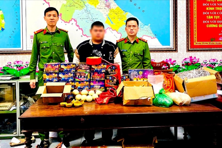 Triệt phá “chợ pháo ngầm” hoạt động xuyên tỉnh trên không gian mạng
