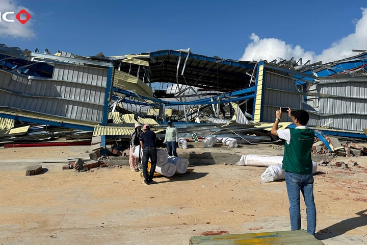 BIC hỗ trợ khách hàng khắc phục hậu quả bão số 13