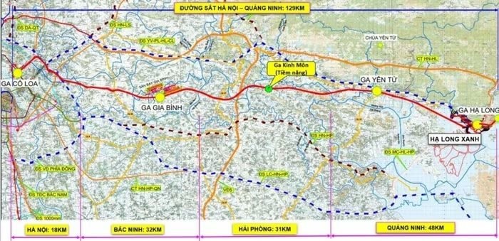 Quảng Ninh lấy ý kiến về dự án đường sắt tốc độ cao Hà Nội - Quảng Ninh
