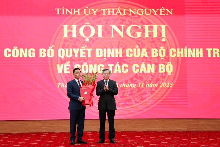 Ông Vương Quốc Tuấn giữ chức Phó Bí thư Tỉnh ủy Thái Nguyên