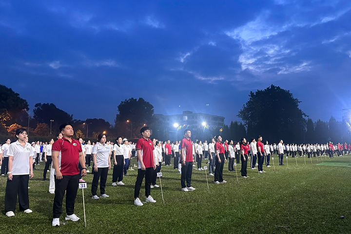 TP. HCM: Gần 2.000 người đồng diễn dưỡng sinh