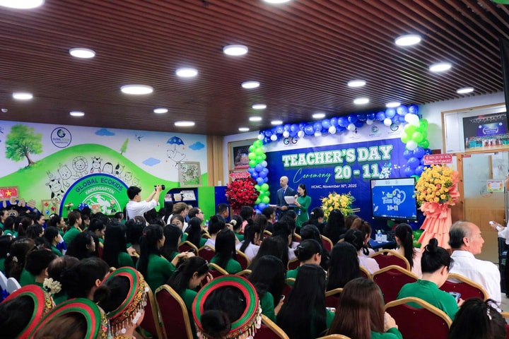 Hệ thống Mầm non Quốc tế Global Ecokids chào mừng kỷ niệm 43 năm Ngày Nhà giáo Việt Nam 20/11