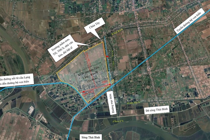 Dự kiến khởi công KCN sân bay Tiên Lãng vào ngày 19/12