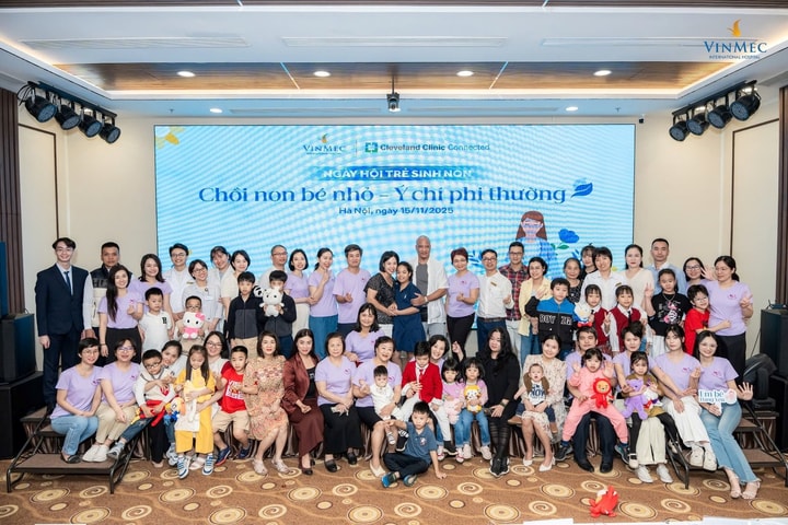 Cuộc hội ngộ của “chiến binh nhí sinh non” từng nặng chỉ 600 gram