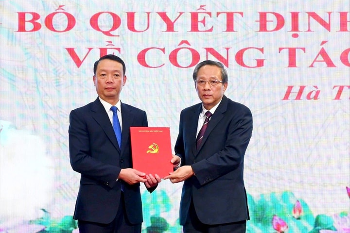 Ông Phan Thiên Định làm Phó Bí thư Tỉnh ủy Hà Tĩnh