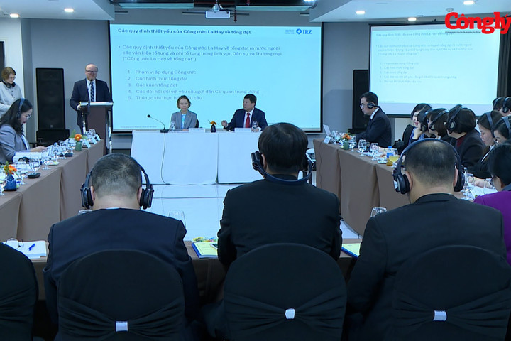 Trao đổi kinh nghiệm hợp tác tư pháp theo quy định của Công ước La Hay