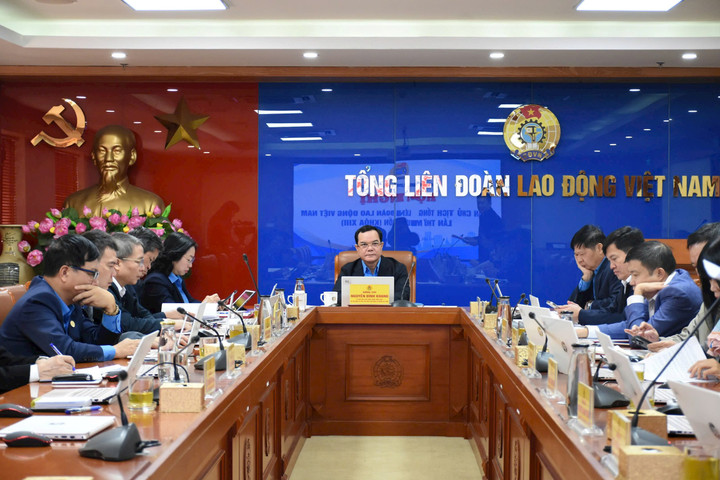 Chuẩn bị tổ chức Đại hội XIV Công đoàn Việt Nam