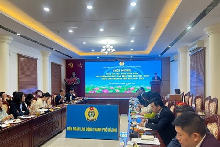 Công tác đại hội Công đoàn các trường đại học, cao đẳng Hà Nội