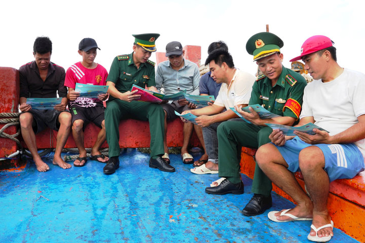 BĐBP Cà Mau tuyên truyền hiệu quả công tác chống khai thác IUU