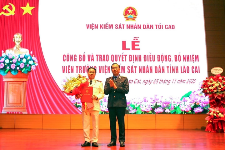 Ông Đỗ Đình Chữ giữ chức Viện trưởng Viện Kiểm sát nhân dân tỉnh Lào Cai
