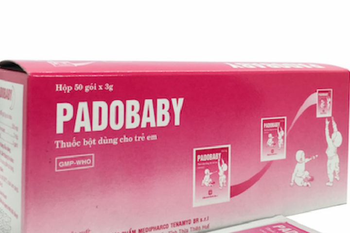 Thu hồi lô thuốc Padobaby do vi phạm chất lượng mức độ 3