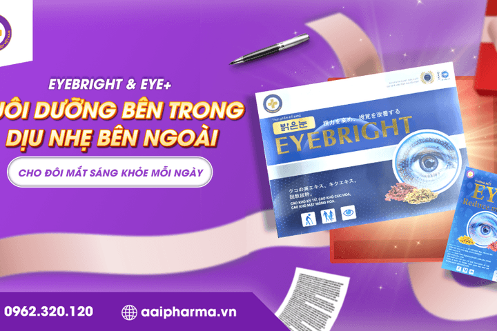 Khám phá giải pháp chăm sóc mắt toàn diện cho người hiện đại cùng AAiPharma