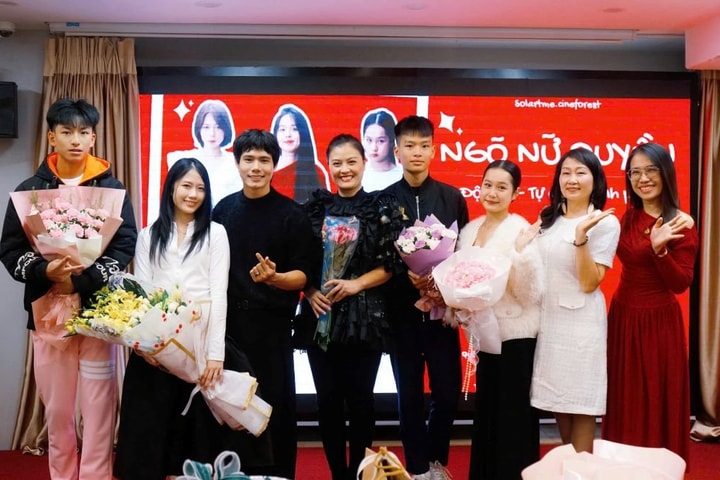Diễn viên Bá Cường xuất hiện tại sự kiện ra mắt “Ngõ Nữ Quyền”