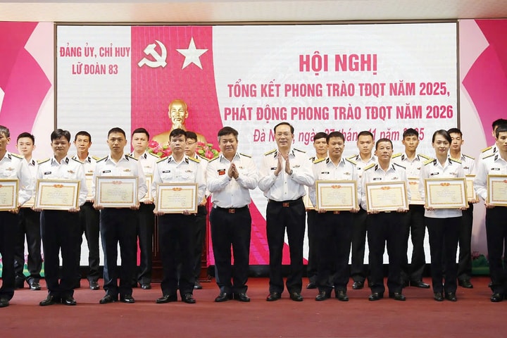 Lữ đoàn 83 Hải quân tổ chức hội nghị quân chính năm 2025