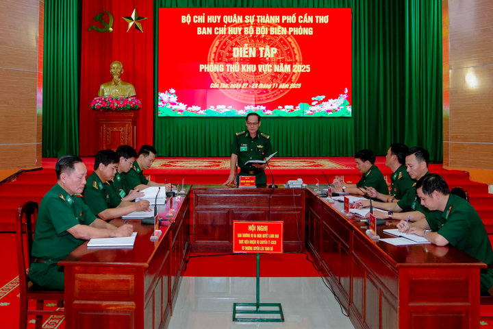 BĐBP Cần Thơ: Khai mạc diễn tập khu vực phòng thủ năm 2025