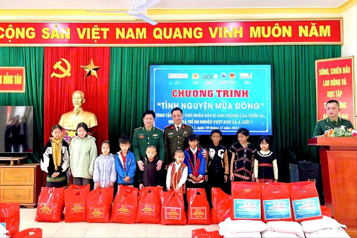 Huế tổ chức Chương trình “Tình nguyện mùa Đông – Biên cương Tổ quốc tôi 2025”