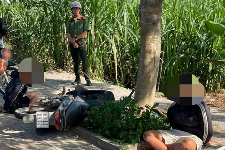 Bắt giữ 2 đối tượng trộm xe máy trong đêm