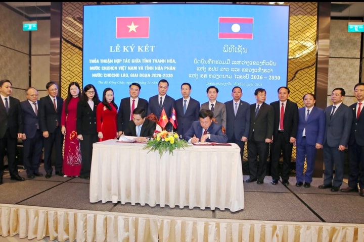 Thanh Hóa - Hủa Phăn ký kết thỏa thuận hợp tác giai đoạn 2026-2030